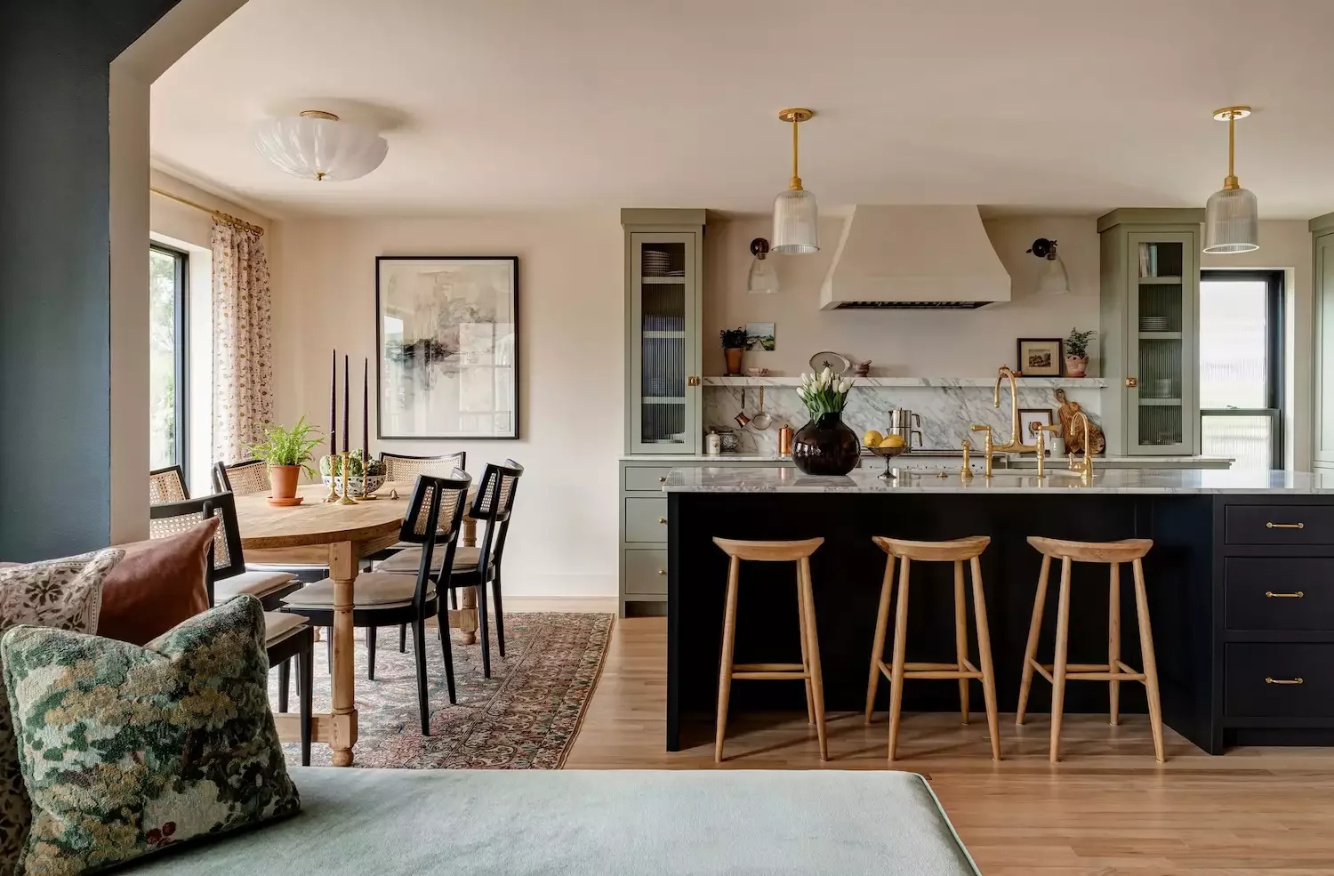 33 Smart Kitchen Island Seating Ideas to Streamline Your Busy Days Seating and Storage Drawers