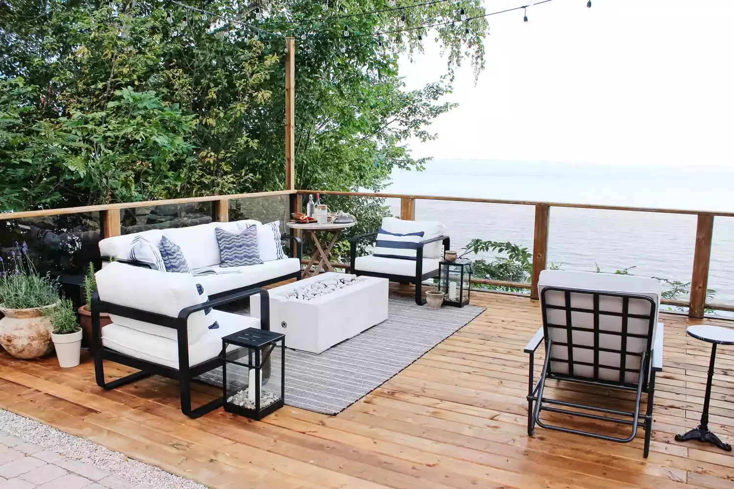 20 Stunning Patio Furniture Ideas That Transform Your Outdoor Space 2 Section Off a Space With an Area Rug