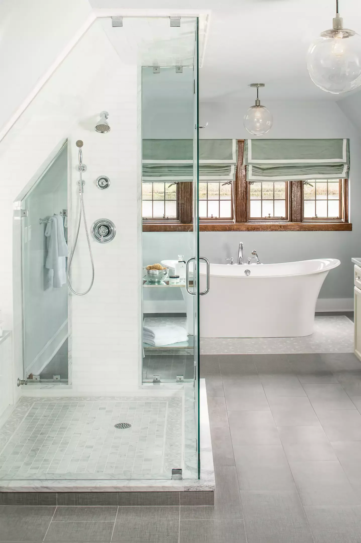 30 Rustic Bathroom Ideas That'll Give You Serious Country Cottage Vibes 19 Select a Free-Standing Tub