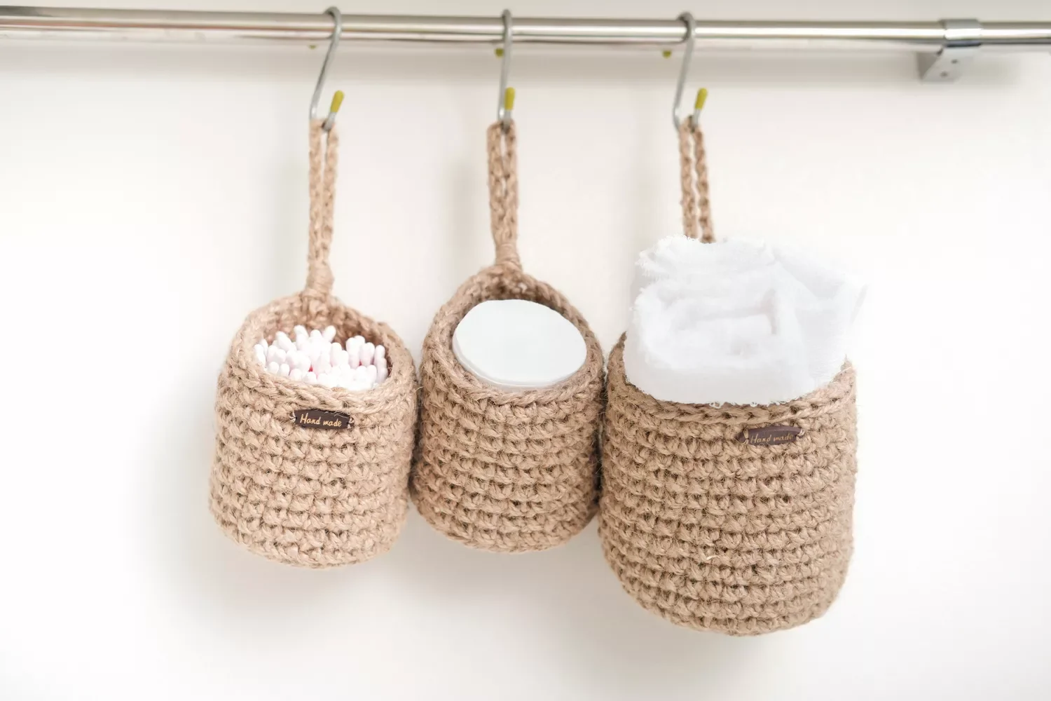 35 Brilliant Bathroom Organization Ideas That Will Transform Your Space Instantly Select a Set of Hanging Storage Baskets