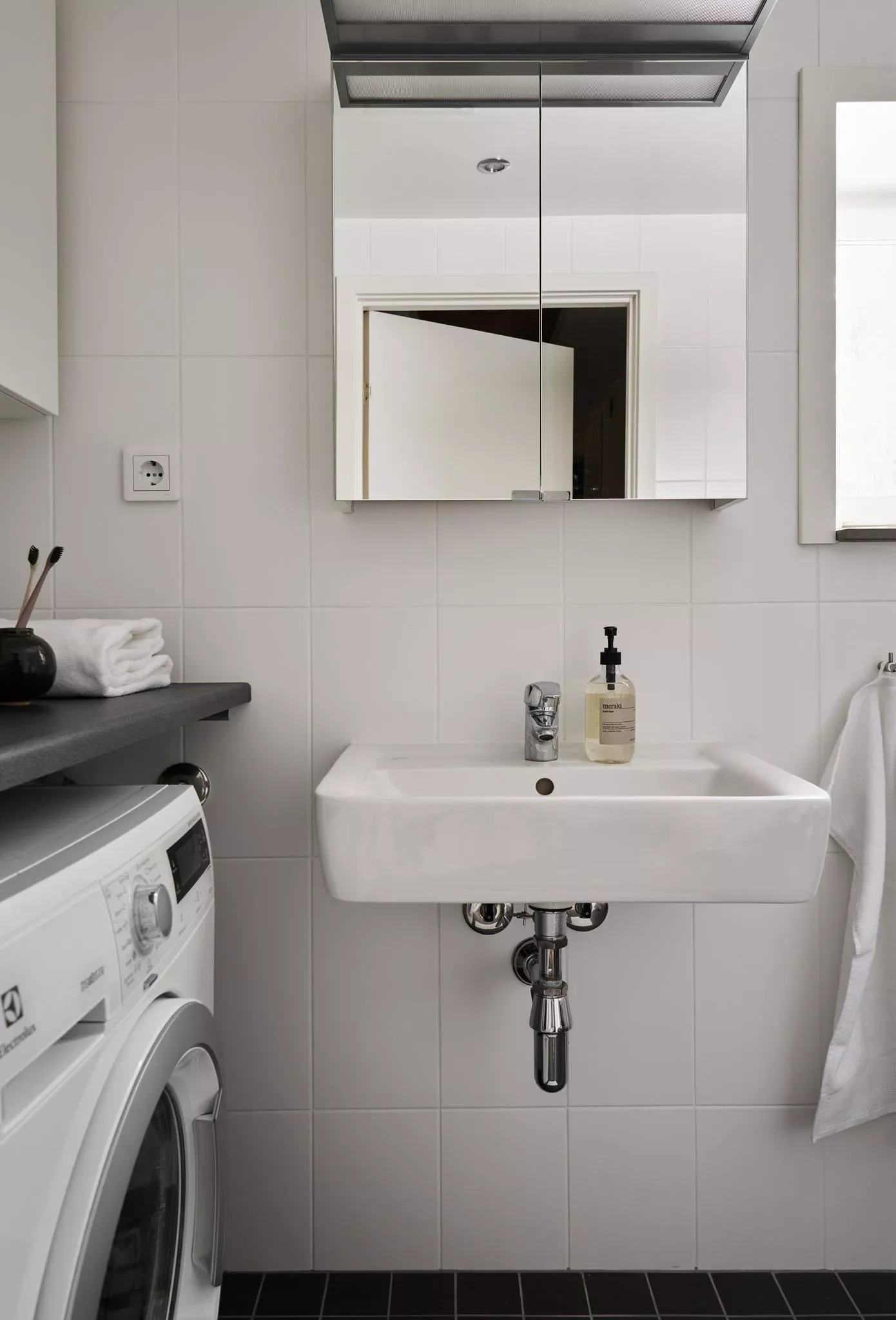 55 Small Laundry Room Ideas That Blend Style With Smart Functionality Select an Under-Counter Washer
