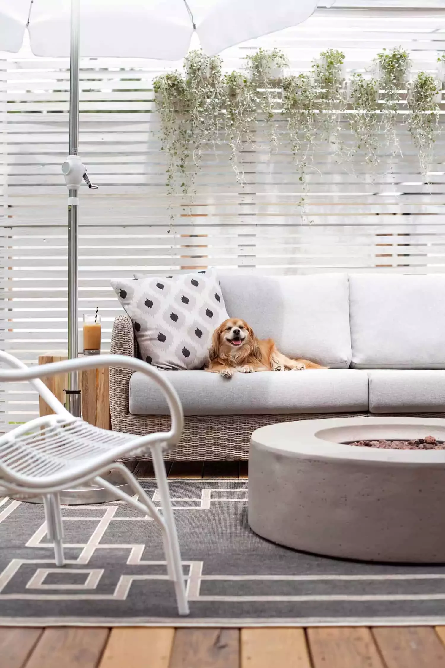 26 Outdoor Privacy Screen Ideas That Create a Private Sanctuary Semi-Opaque Wood Slats