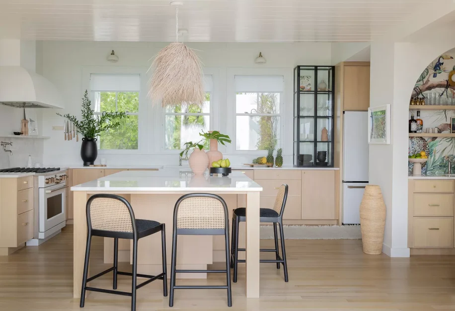 34 Smart Kitchen Layout Ideas That Transform Your Cooking Space 27 Semi Open Galley Kitchen Flow