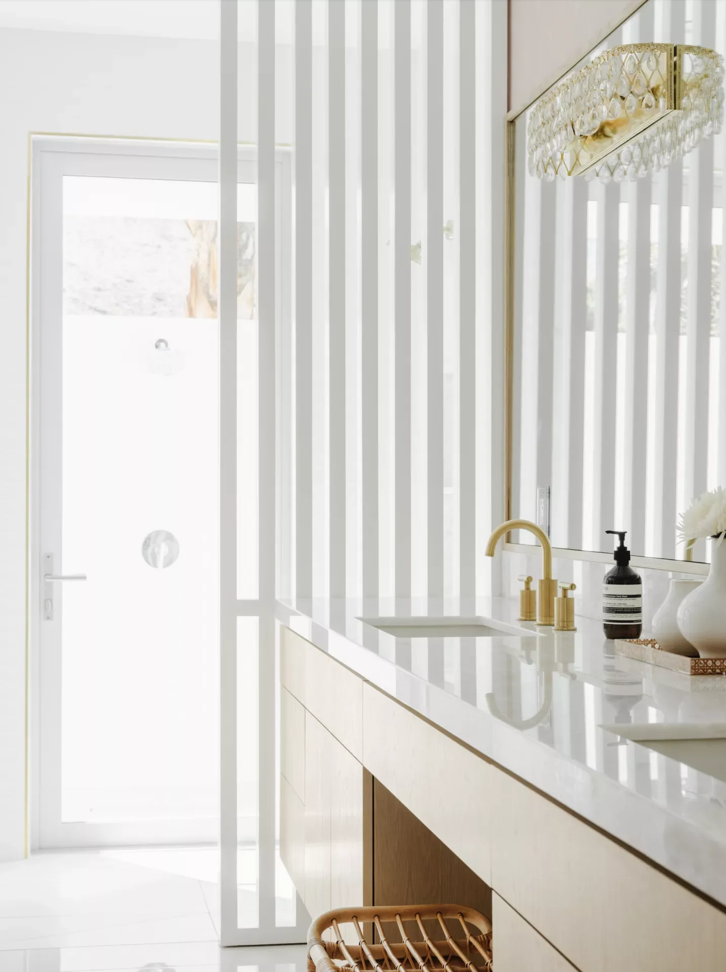 55 Wood Slat Wall Accent Ideas That Make Any Room Look Incredible Separate Bathroom Zones