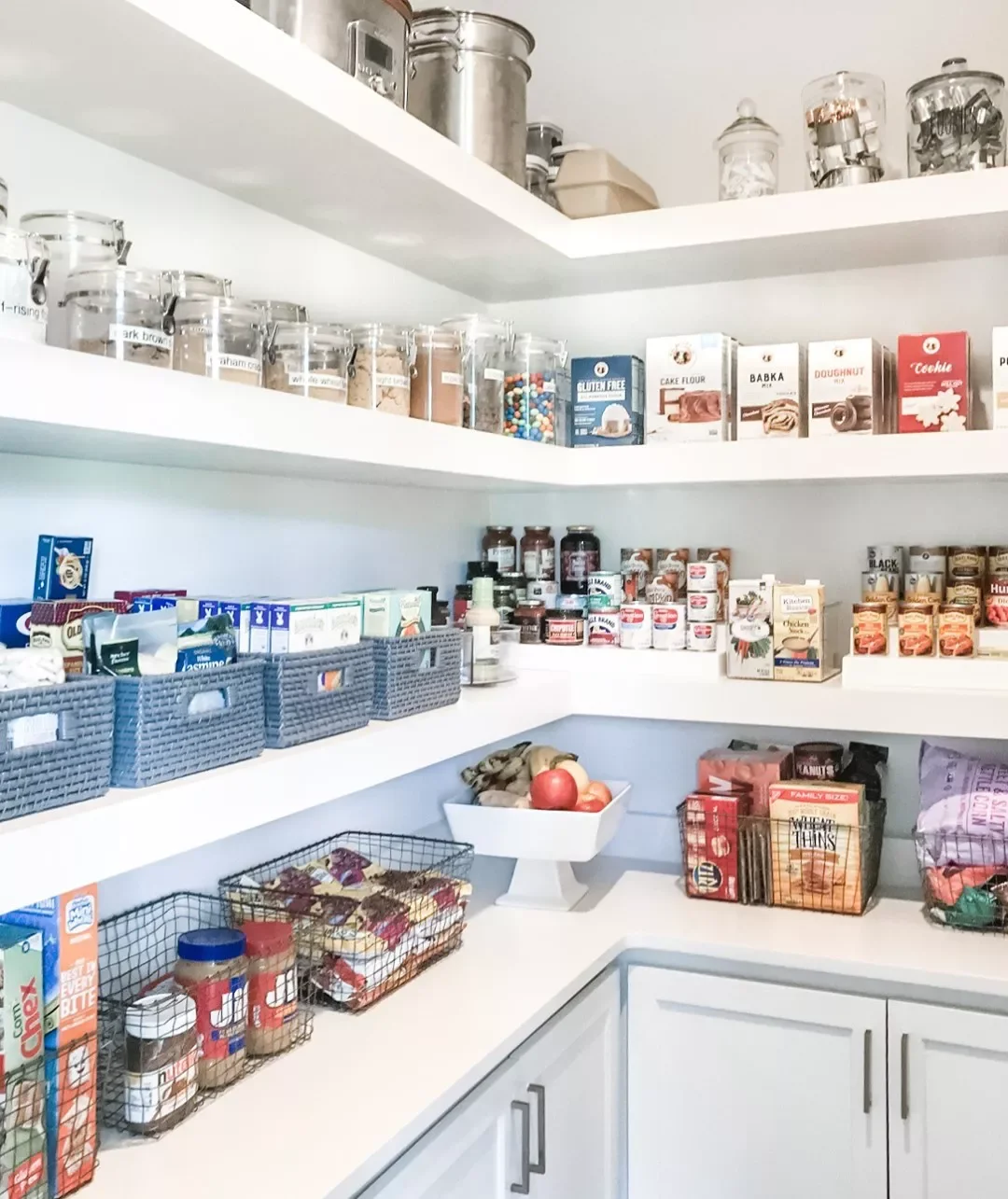 20 Smart Pantry Organization Ideas That Will Transform Your Kitchen Storage Set Out a Fruit Bowl