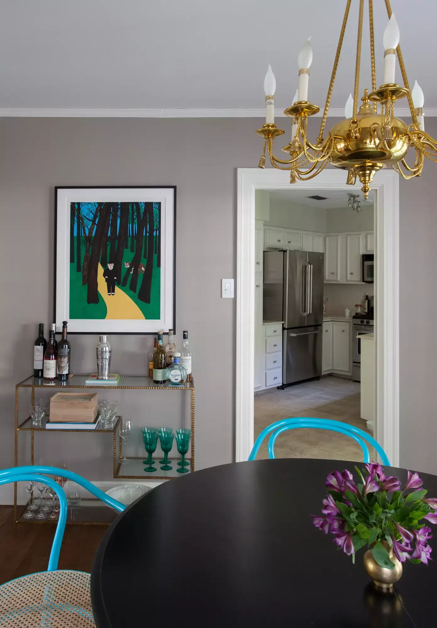 98 Stunning Dining Room Ideas to Transform Your Entertainment Space Set Up a Bar Cart