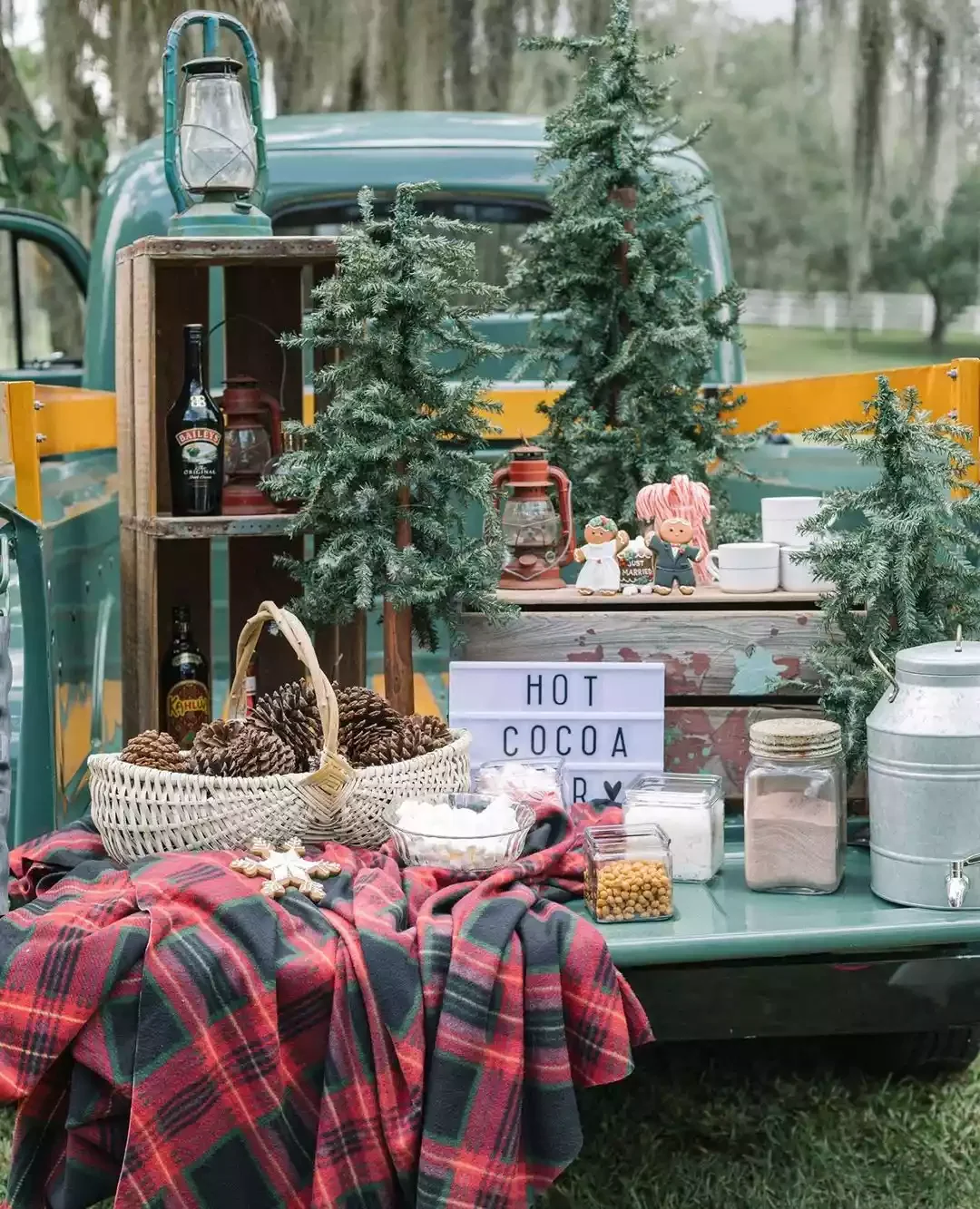 50 Festive Christmas Party Decorating Ideas Your Guests Will Absolutely Adore 11 Set Up a Cocoa Bar