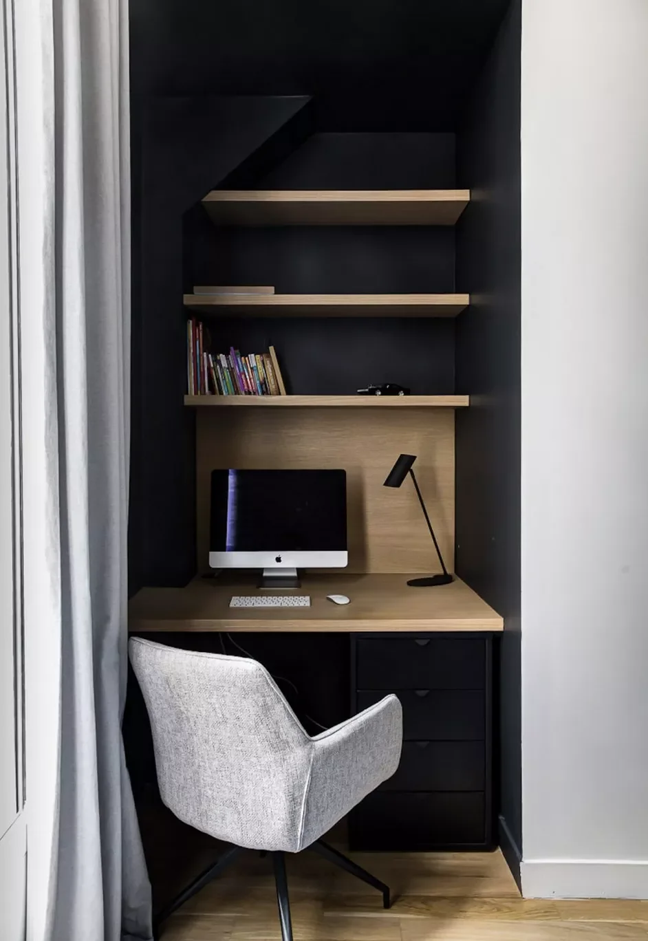 45 Bedroom Office Ideas to Perfect Your Work-Life Balance 16 Set Up a Desk Nook