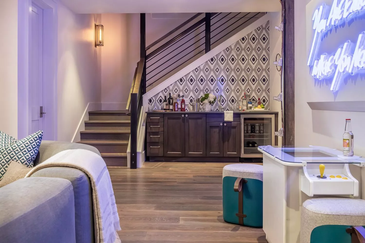 27 Clever Under-Stair Storage Solutions That Transform Wasted Space Set Up an Open Bar