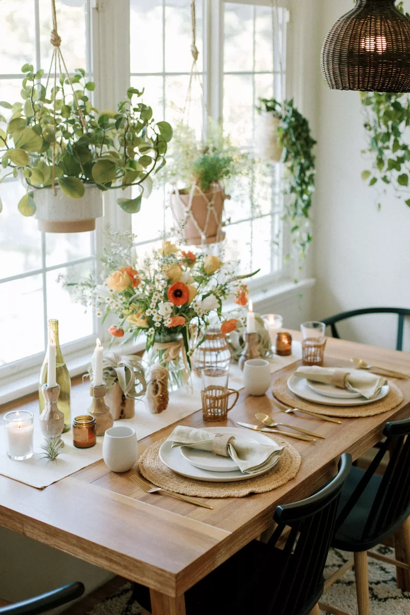 25 Genius Renter-Friendly Projects to Upgrade the Look of Any Apartment 11 Set Your Table