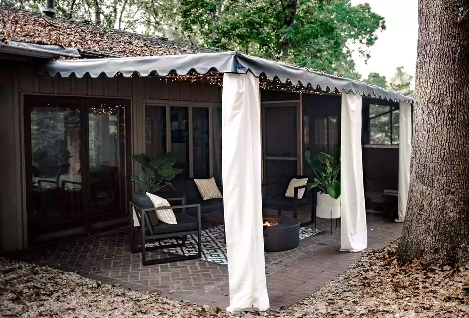 54 Small Patio Ideas That Will Transform Your Outdoor Space Shelter With an Awning