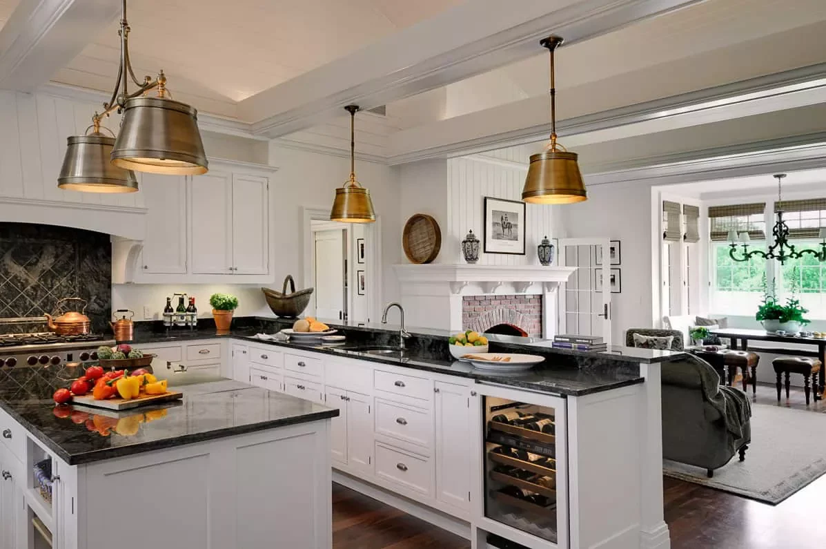 21 Creative Half Wall Ideas to Transform Your Home's Style 10 Shield Kitchen Countertops