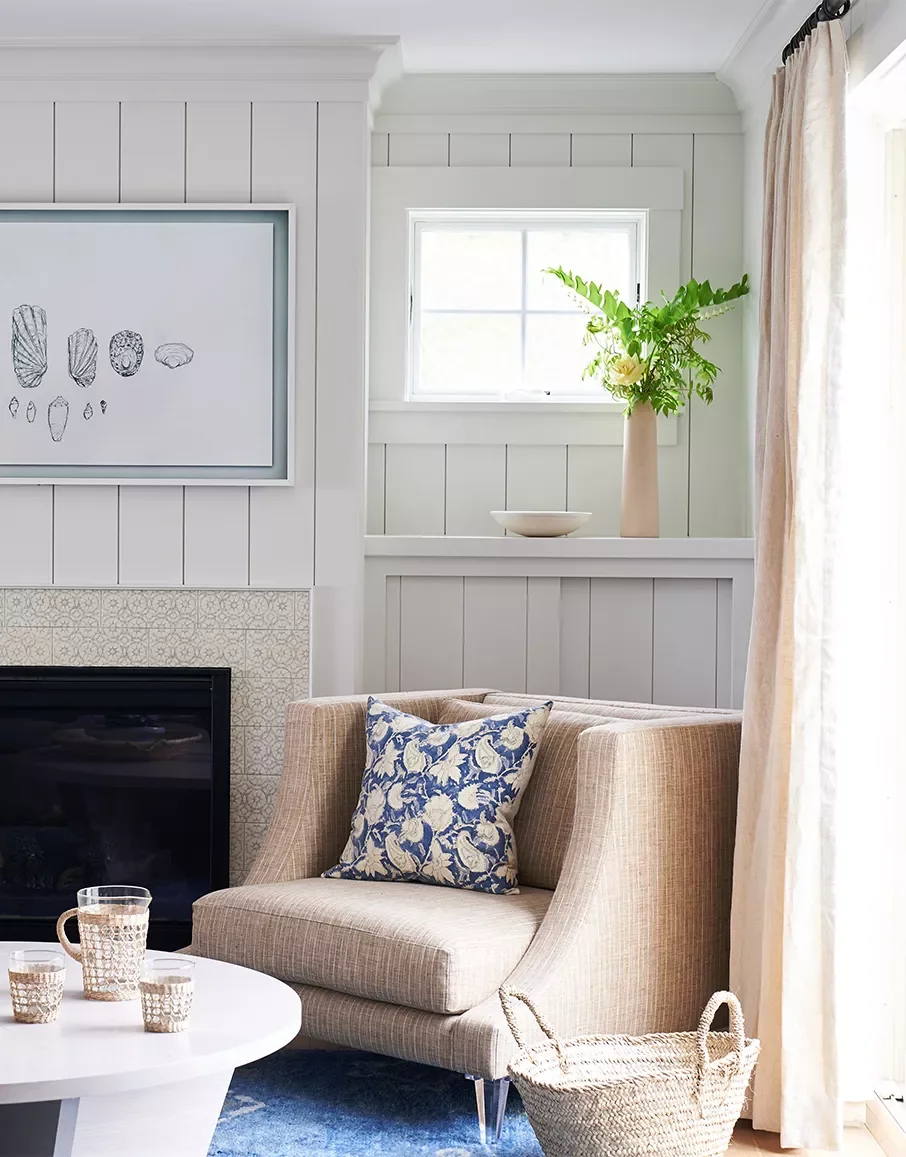 47 Stunning Shiplap Fireplace Designs That Transform Any Room From Traditional to Contemporary 10 Shiplap and Patterned Tile
