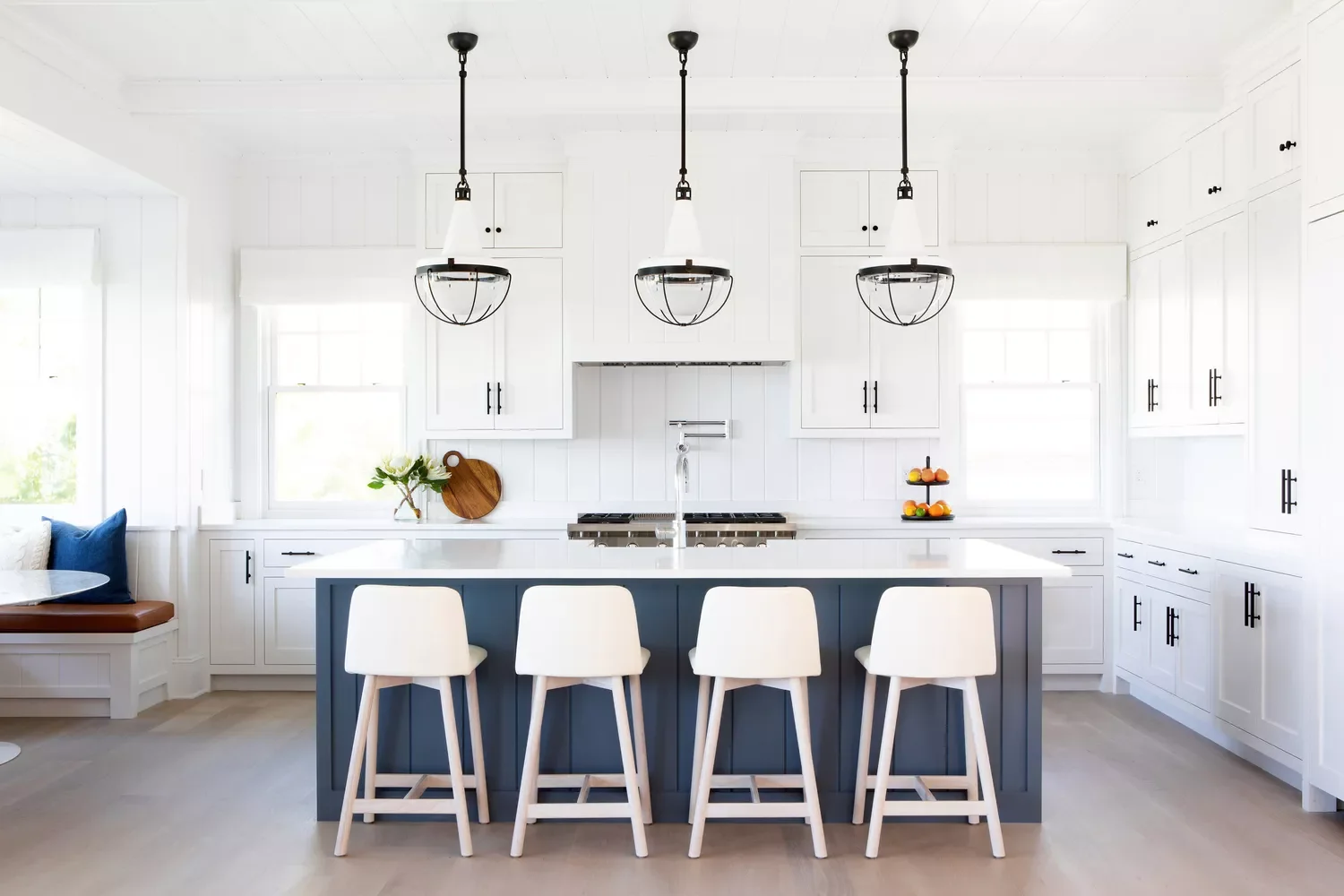 28 Stunning Shiplap Backsplash Ideas That'll Transform Your Kitchen 2 Shiplap and Shaker Cabinets
