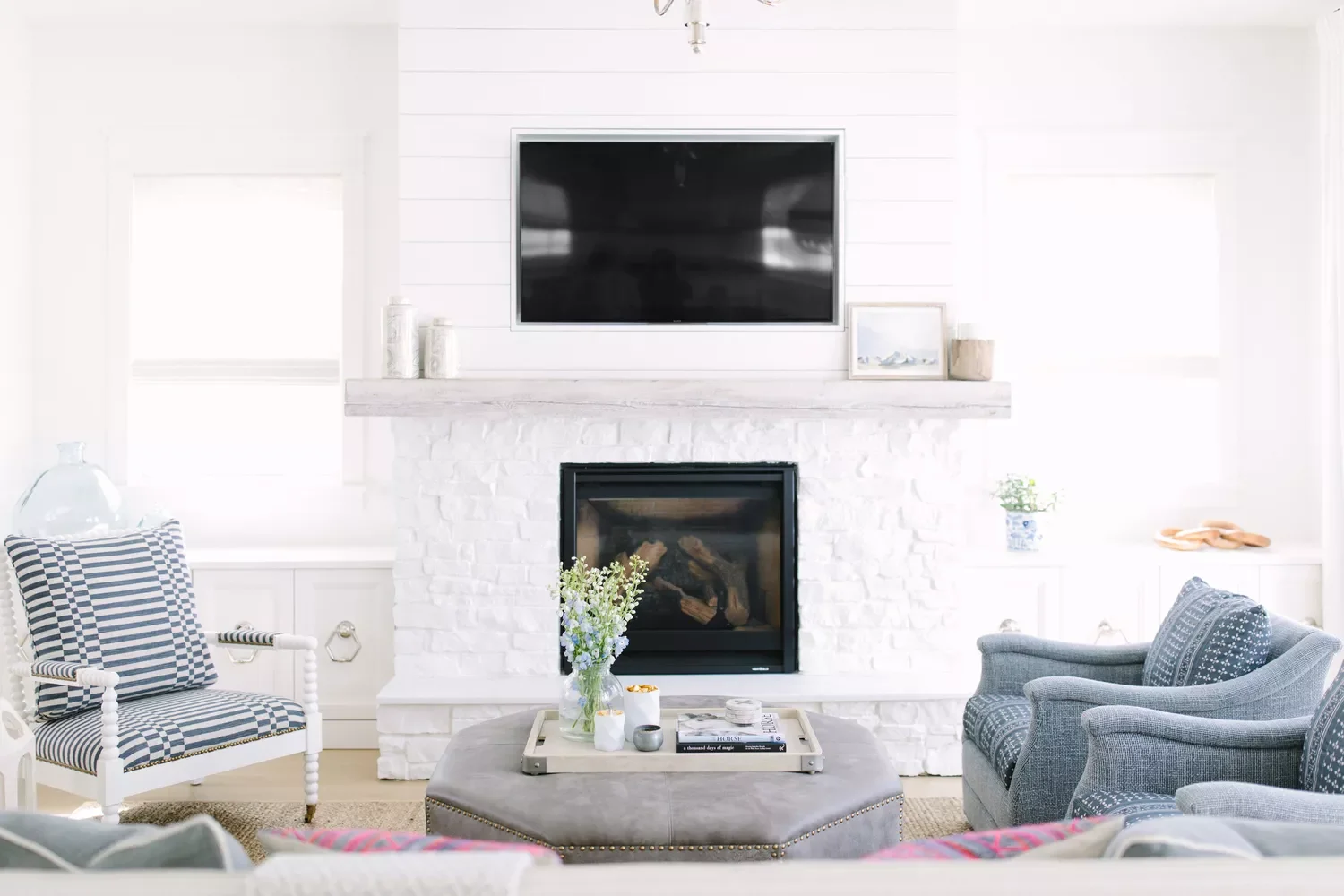 47 Stunning Shiplap Fireplace Designs That Transform Any Room From Traditional to Contemporary 14 Shiplap and Stone Fireplace