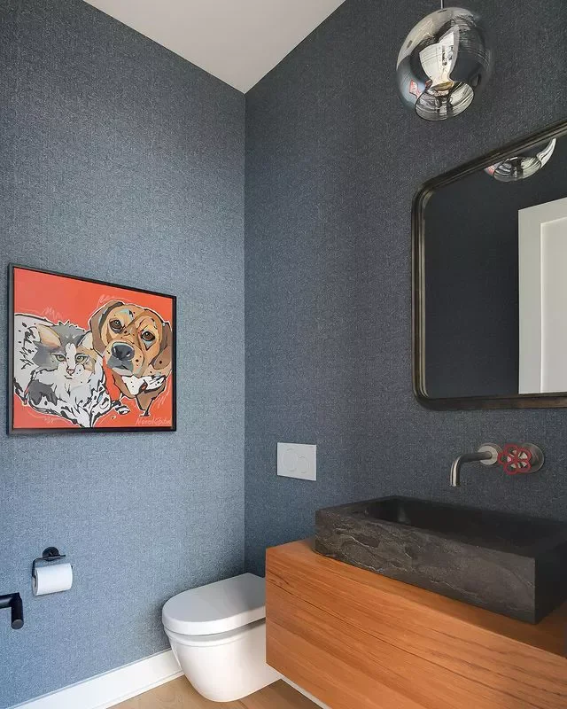 20 Stunning Bathroom Art Ideas to Transform Your Space 2 Show Off Furry Friends
