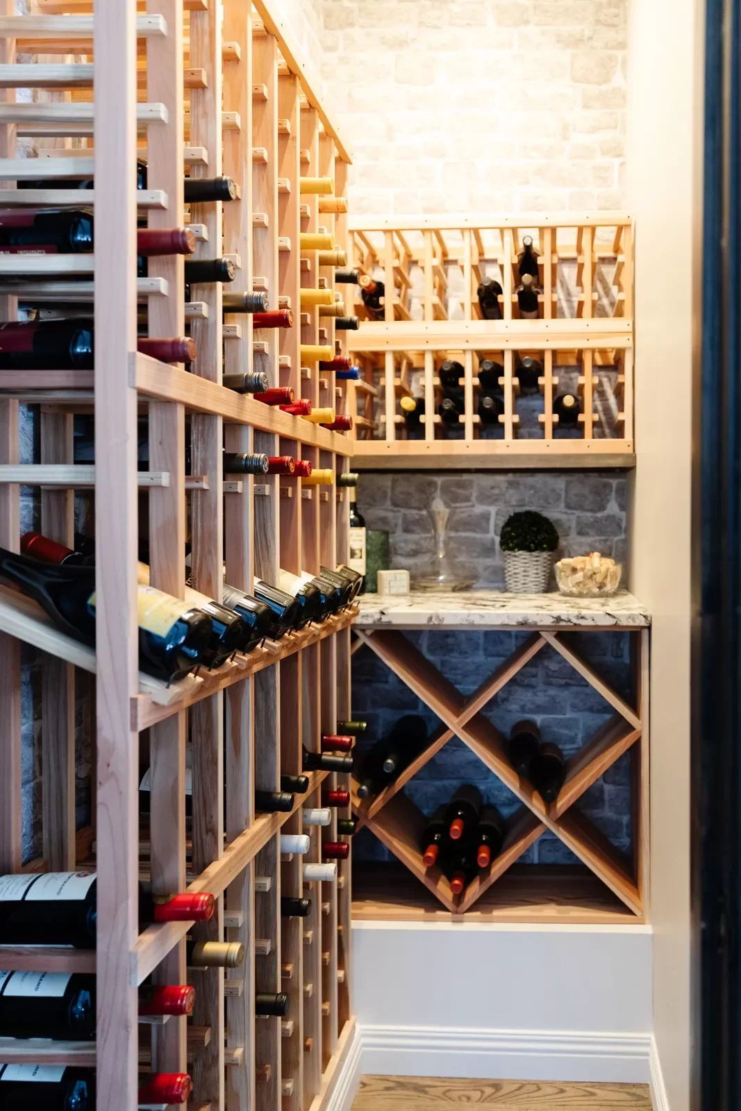 76 Brilliant Finished Basement Design Ideas That Actually Work Showcase Your Wine Collection