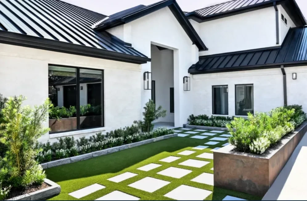 27 Gorgeous Garden Pathway Ideas to Transform Your Outdoor Space Simple Concrete Pavers