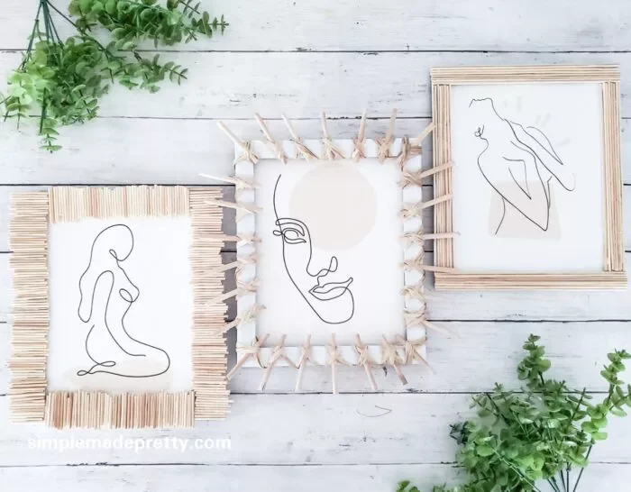 20 Creative DIY Picture Frame Projects to Transform Your Home 12 Simple DIY Frames
