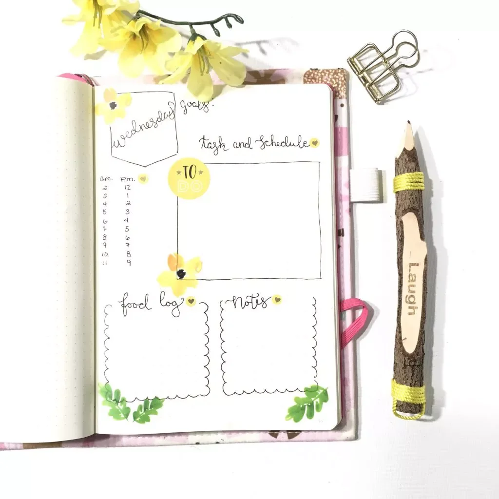 20 Creative Bullet Journal Ideas to Transform Your Home Organization Simple Daily Layout