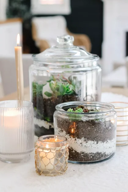 47 Fresh Spring Decorating Ideas to Welcome the New Season 46 Simple Tabletop Terrarium