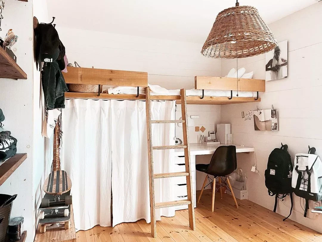 17 Creative DIY Loft Bed Projects to Transform Your Small Space 9 Simple Wooden Loft Bed