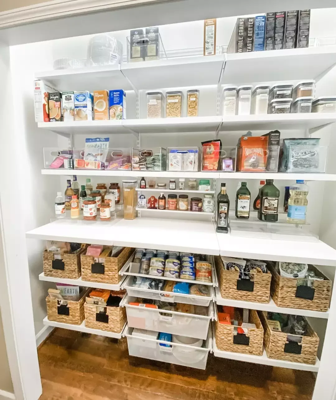 18 Brilliant Canned Food Organization Ideas That Transform Your Kitchen Storage Simplify Things With Tiered Drawers