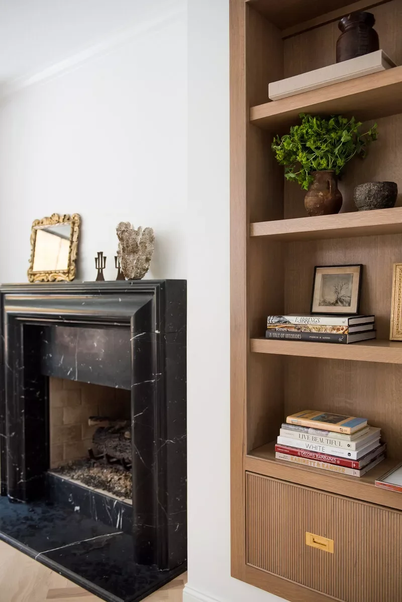 50 Contemporary Fireplace Designs That Will Transform Your Living Space 10 Simplify the Mantle Decor