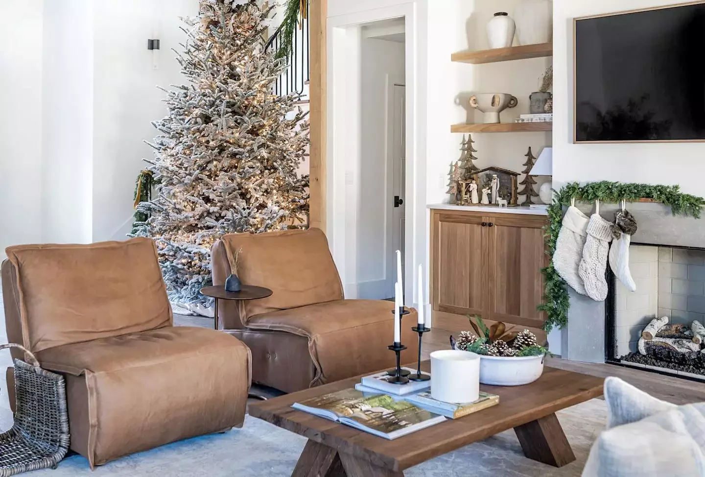 32 Stunning White Christmas Tree Ideas That Will Transform Your Holiday Decor 18 Sit to the Side
