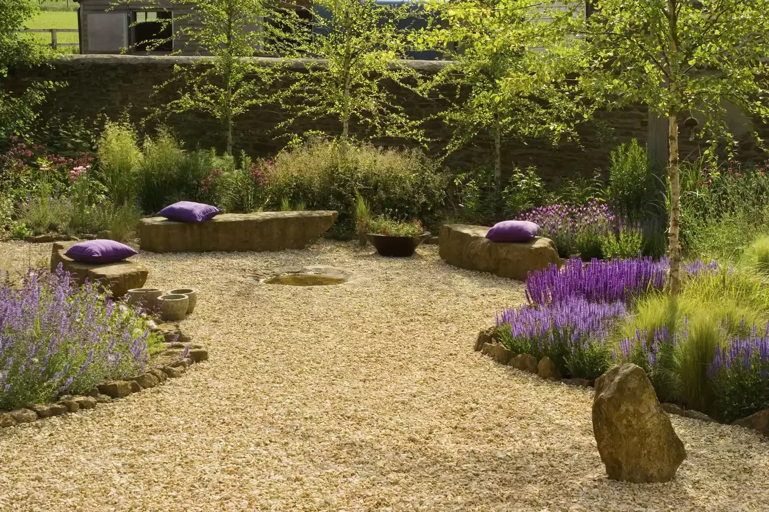 14 Creative Gravel Garden Ideas for a Beautiful Water-Smart Landscape Sitting Garden