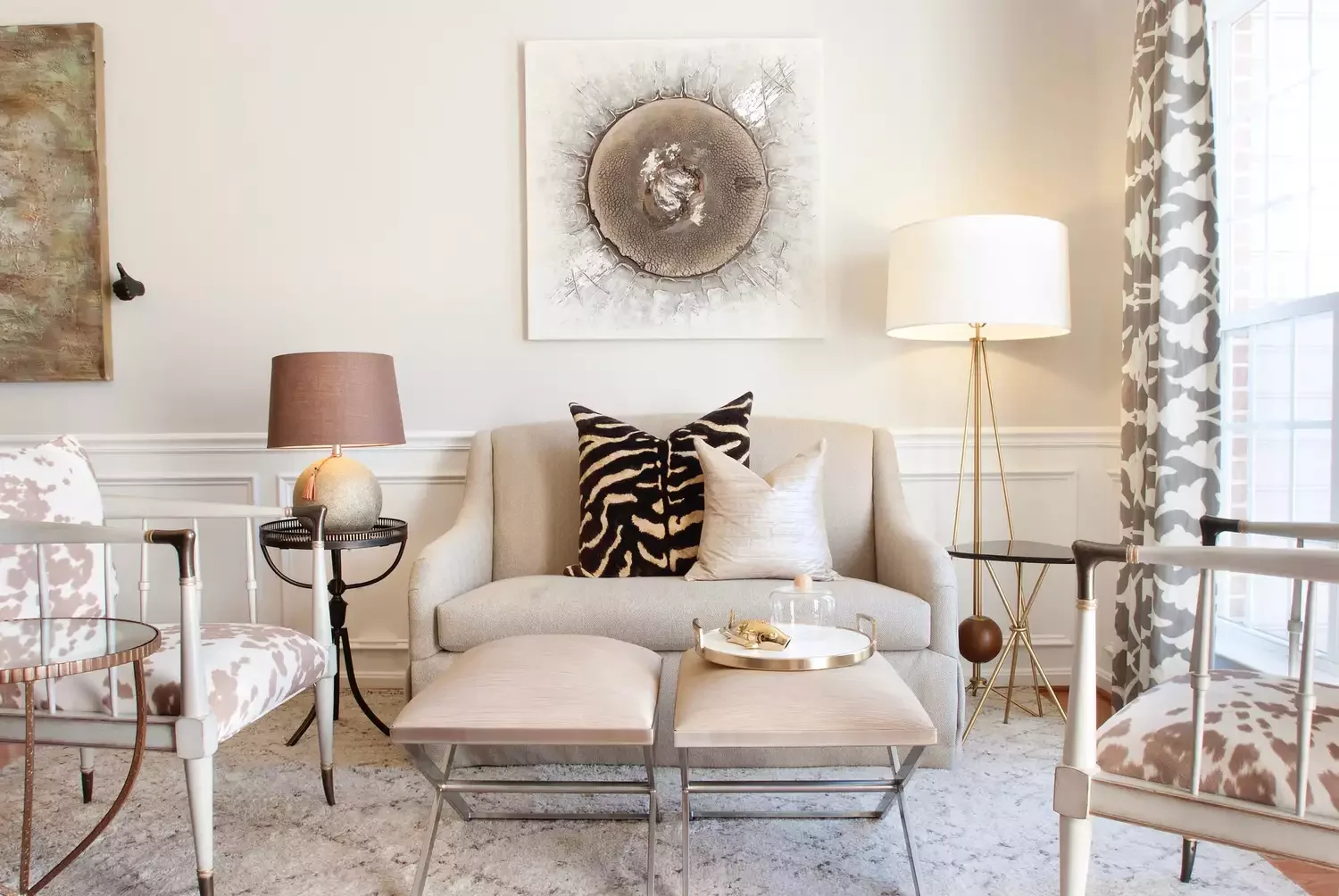 42 Stunning Half-Wall Paneling Ideas to Transform Your Home 13 Sitting Room Wainscoting