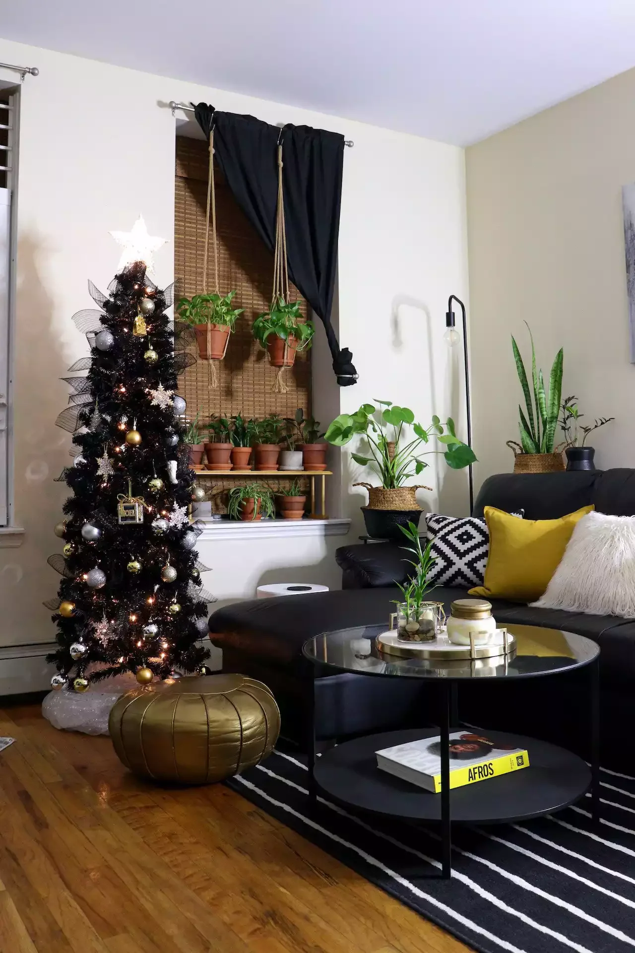 22 Stunning Black Christmas Tree Ideas That Will Transform Your Holiday Decor 4 Skinny Black Christmas Tree