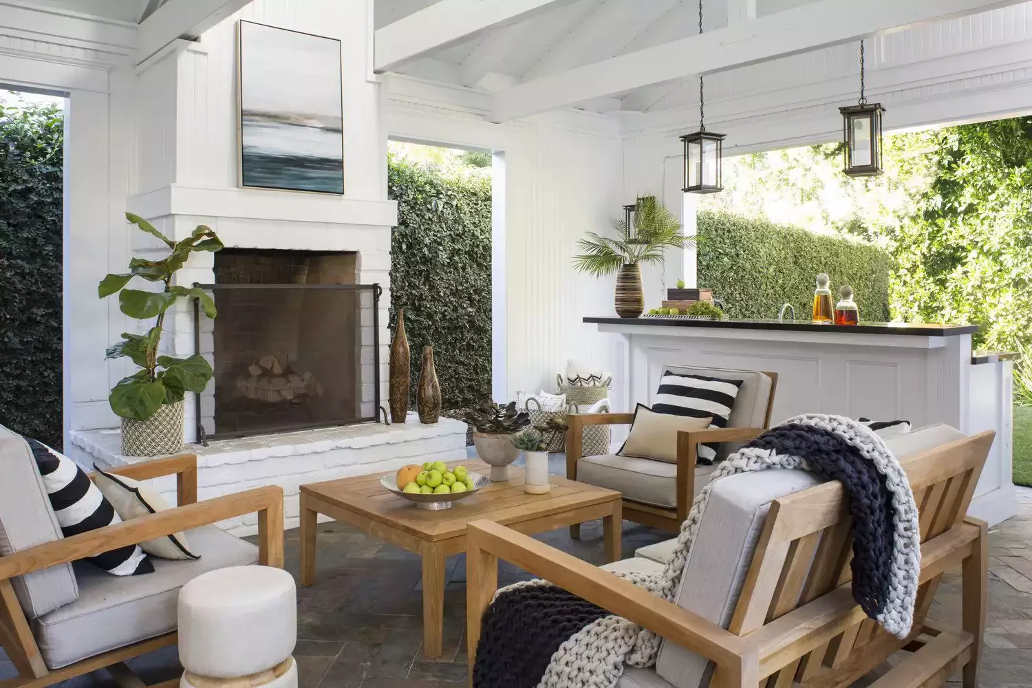 40 Stunning Outdoor Bar Ideas to Transform Your Backyard Entertainment Space 14 Skip the Bar Stools