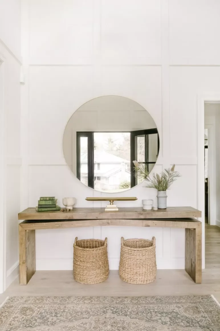 51 Stunning Entryway Mirror Ideas That Will Transform Your Space Skip the Mirror Frame