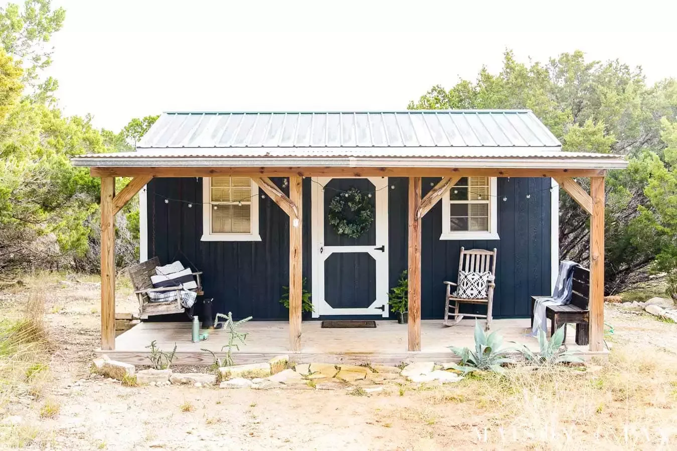 47 Stunning Small Front Porch Ideas That Transform Your Home's Curb Appeal 26 Skip the Railings