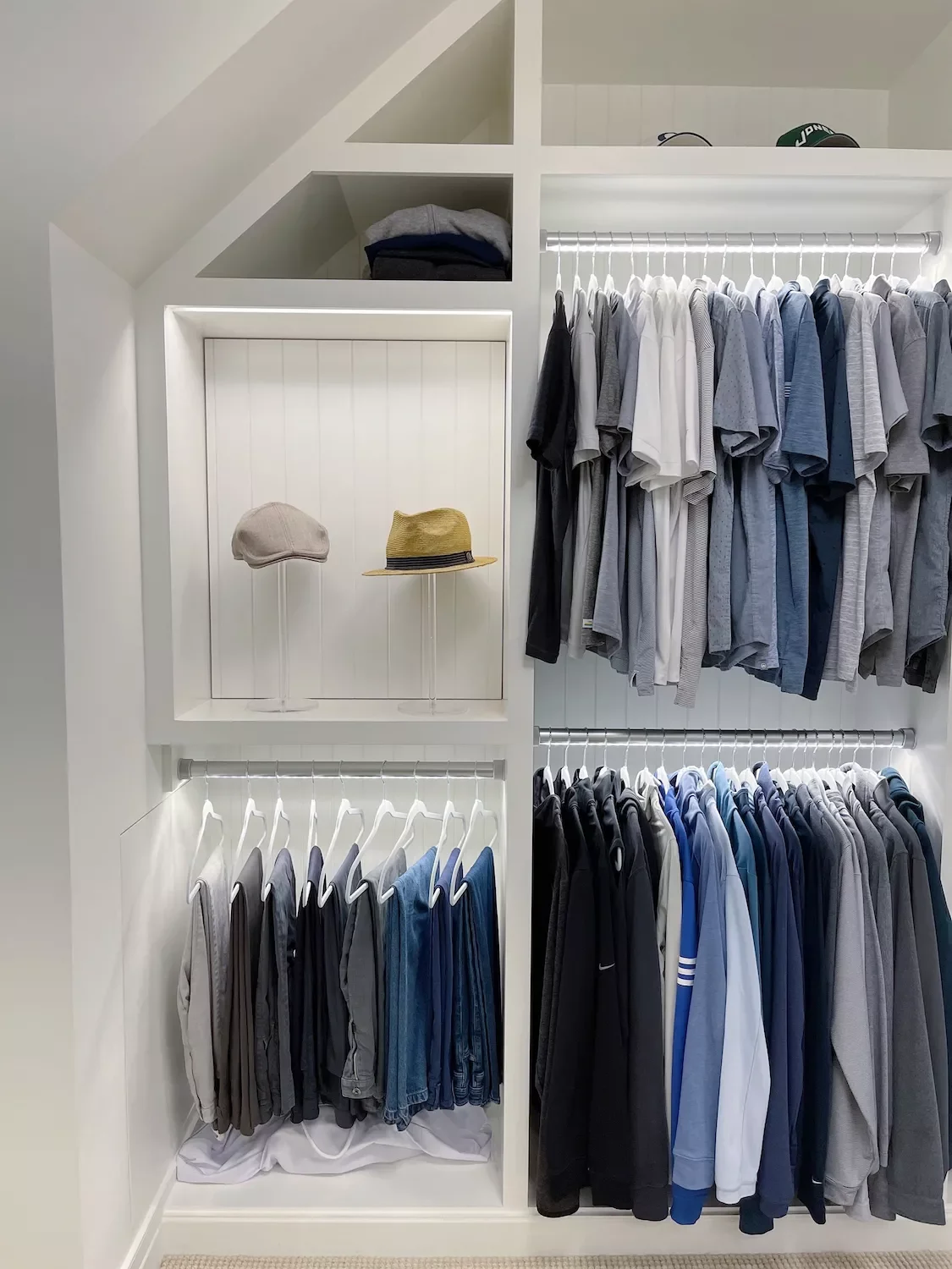33 Amazing Closet Shelving Ideas That Will Transform Your Storage Space Slanted Closet Shelving