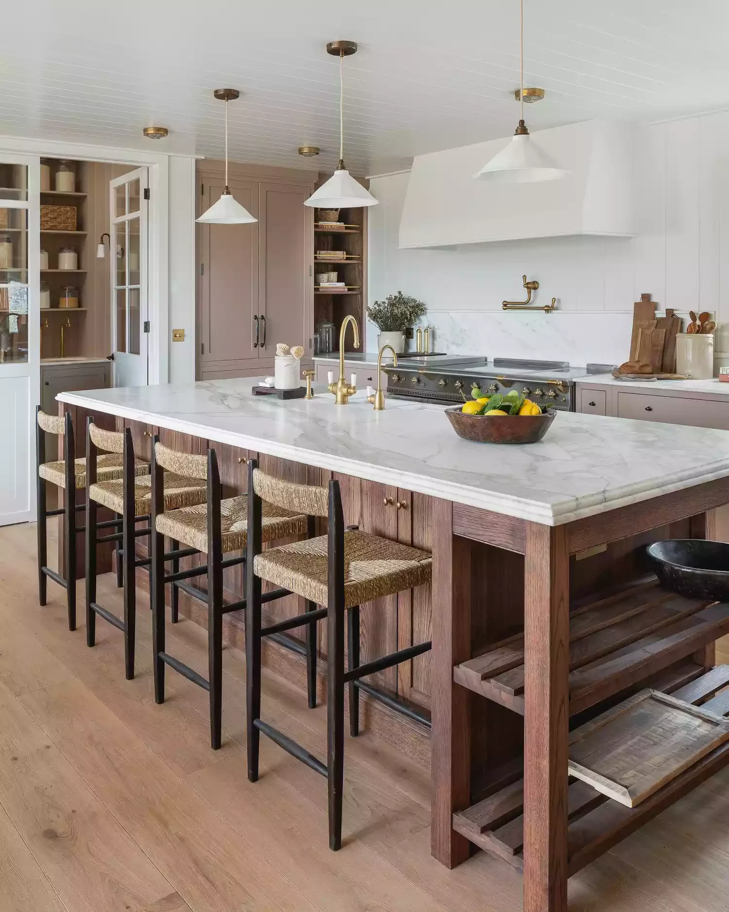 26 Creative Kitchen Island Storage Solutions That Transform Your Space Slatted Shelves