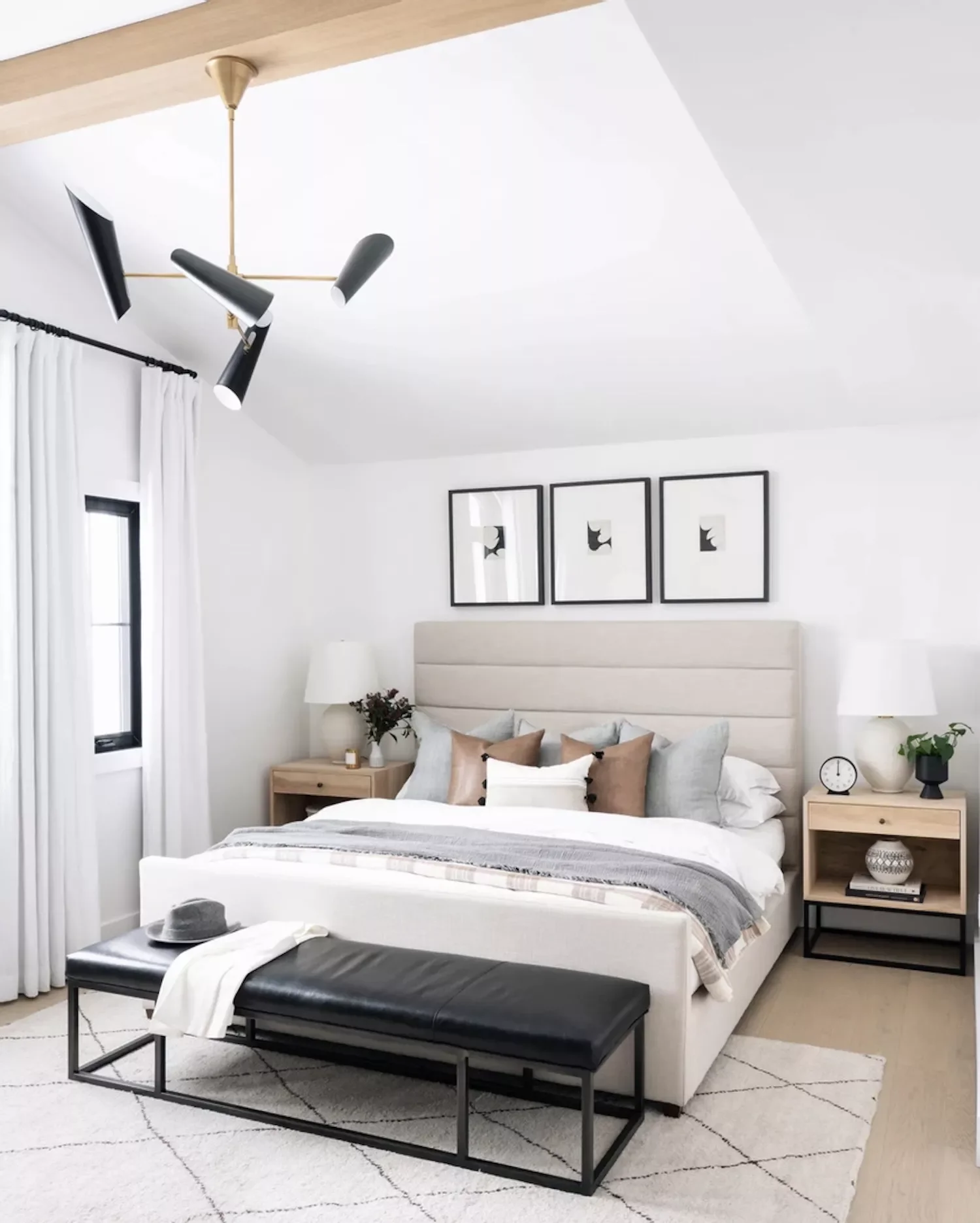 72 Contemporary Bedroom Design Ideas That Transform Your Space Sleek, Straight Lines