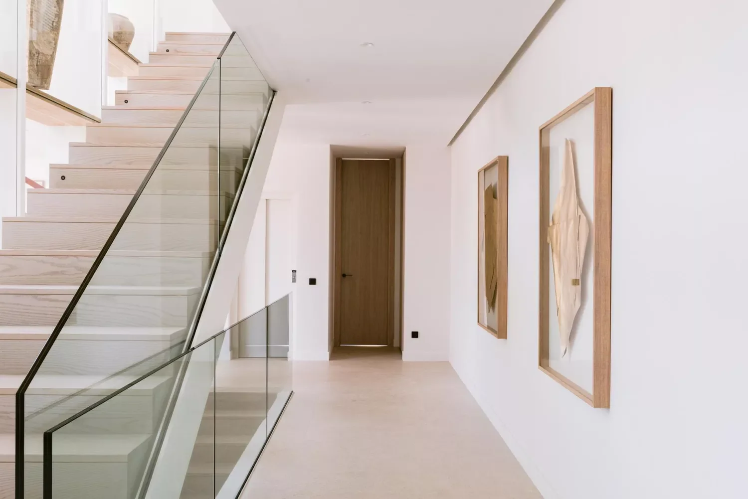 26 Contemporary Staircase Designs That Will Transform Your Home's Style 5 Sleek White Oak Staircase