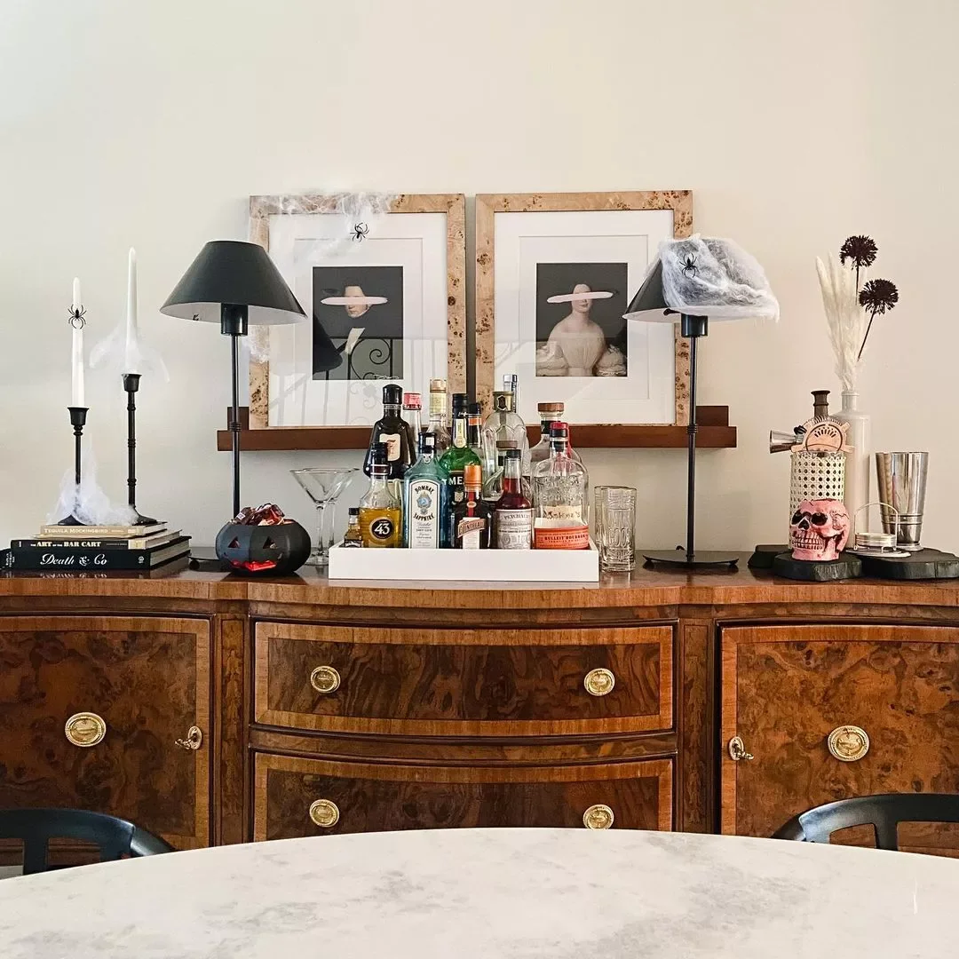 36 Creative Mini Bar Ideas to Transform Any Space Into Your Personal Cocktail Haven 22 Sleek and Stunning