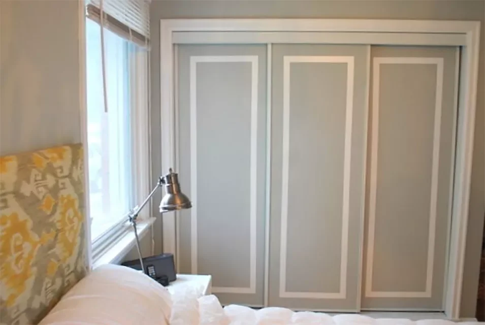 26 Creative DIY Closet Door Makeovers That Transform Your Space 15 Sliding Closet Doors With Faux Trim