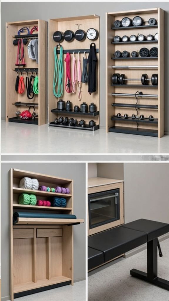 Sliding Equipment Storage