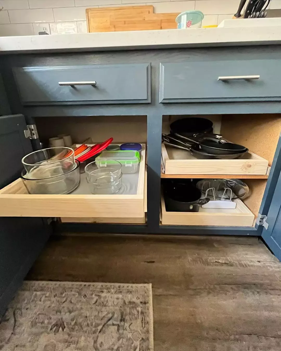 72 Budget-Friendly DIY Home Decor Ideas for Every Skill Level Sliding Shelves