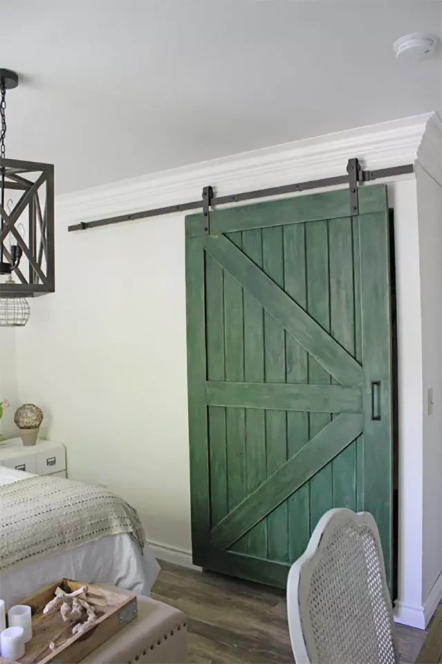 26 Creative DIY Closet Door Makeovers That Transform Your Space 13 Sliding Shiplap Closet Barn Door