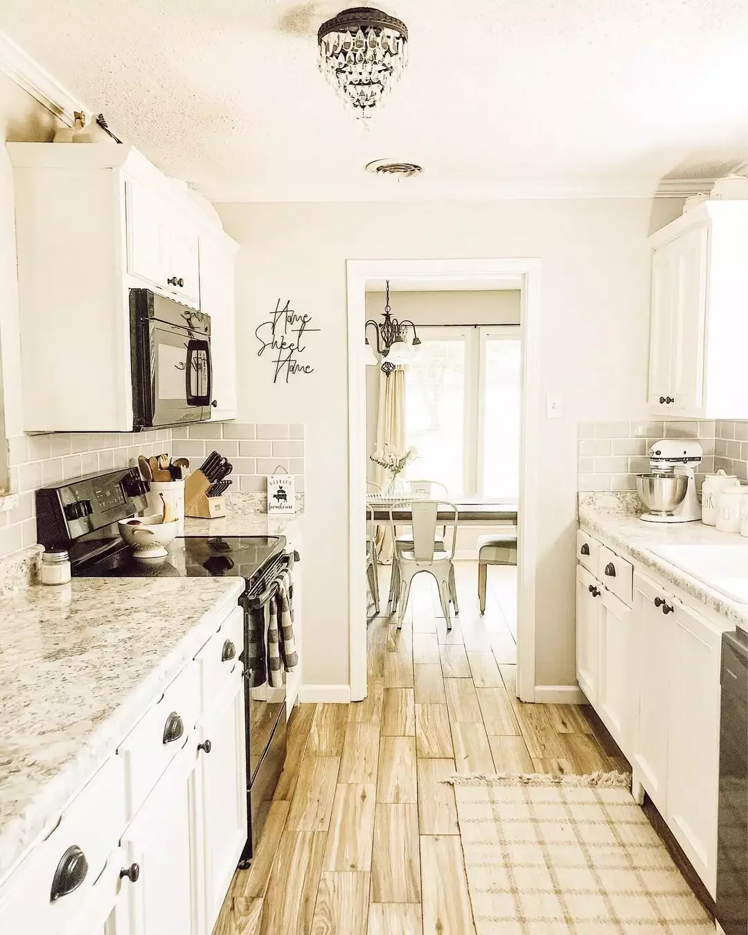 30 Budget-Friendly Small Galley Kitchen Ideas That Actually Work 23 Small Organized Galley Kitchen