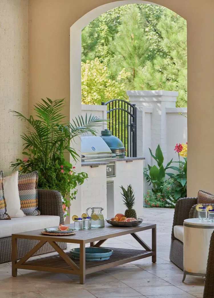27 Creative Small Outdoor Kitchen Ideas That Transform Your Space 25 Small Outdoor Kitchen With Seating