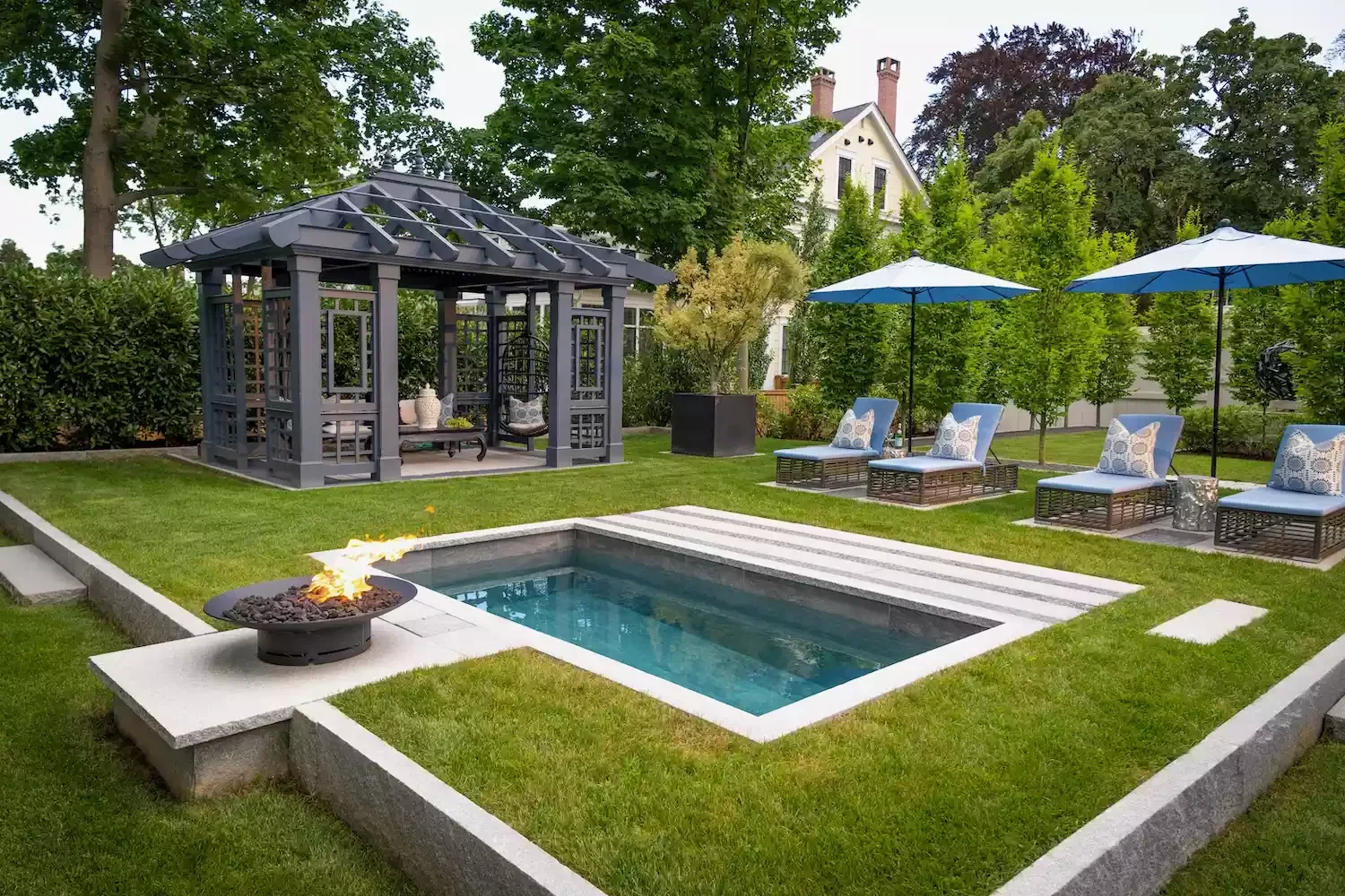 57 Stunning Backyard Transformation Ideas to Create Your Perfect Outdoor Retreat Small Plunge Pool