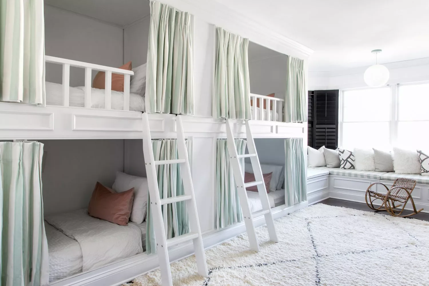 25 Amazing Bunk Room Designs That Work for Every Age 6 Soft Neutrals