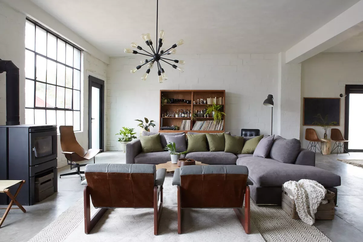 68 Stunning Contemporary Living Room Ideas That Will Transform Your Space 35 Soften Industrial Interiors