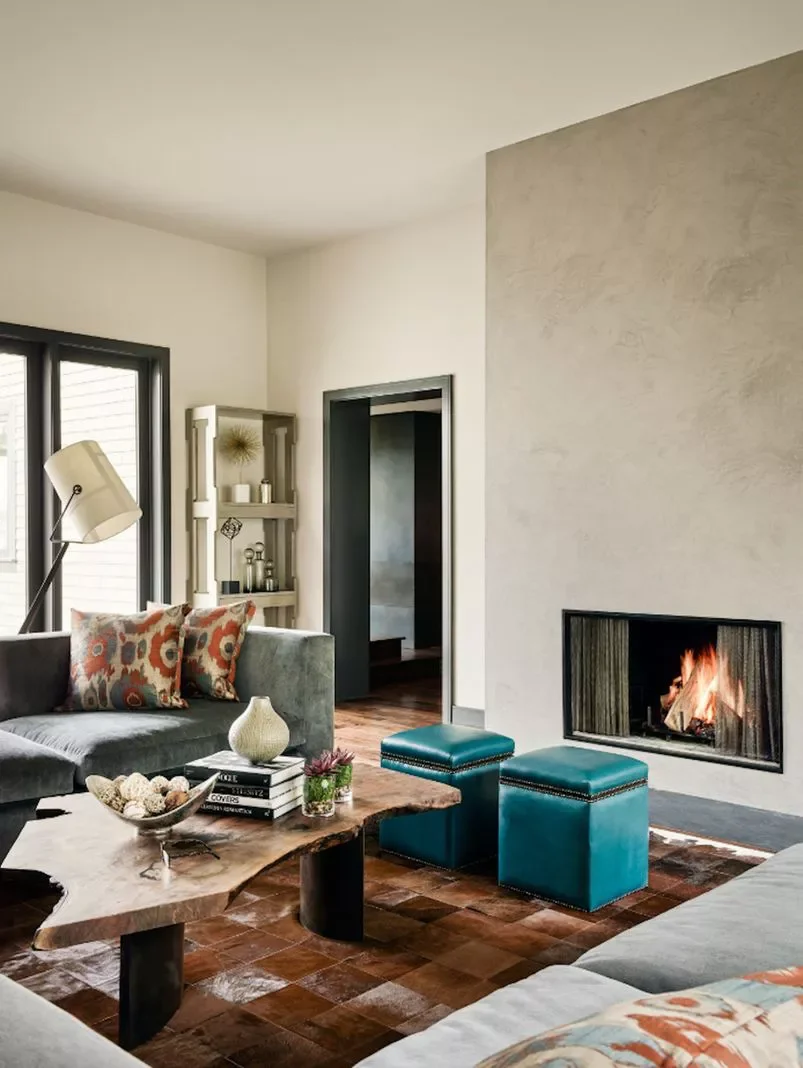45 Modern Rustic Living Room Ideas That Will Transform Your Space 46 Soften a Contemporary Space